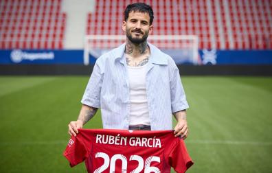 Rubén García seguirá en Osasuna, al menos, otras dos temporadas