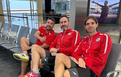 Dani Pastor, Vicente Moreno y Dani Pendín