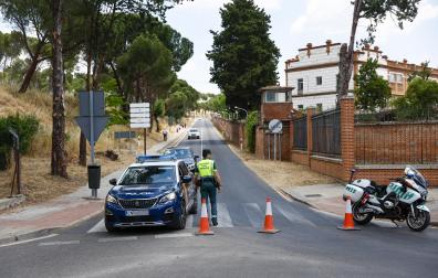 Lugar del suceso, acordado por las Fuerzas de Seguridad