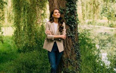 Fotografía que acompaña el mensaje que ha difundido este viernes la princesa de Gales