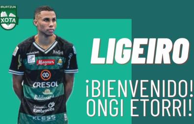 Osasuna Magna incorpora al joven brasileño Ligeiro