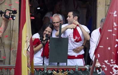 Fotos del chupinazo de San Fermín 2024./