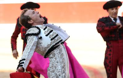 Fotos de la corrida de toros de Cebada Gago en la Feria de San Fermín 2024./
