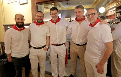 Miguel Echevarría Hernández, Santiago Ranz Aldeanueva, Íñigo Goenaga González,  Daniel Corcuera Urandurragay Miguel Ángel Martínez Ribó.