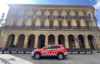 Oficina de Denuncias y Atención Ciudadana de la Policía Foral en la Plaza del Castillo