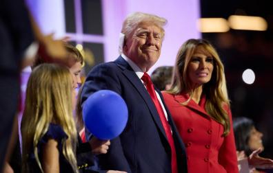 Trump, tras su discurso en la clausura de la Convención Nacional Republicana