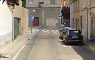 Imagen de archivo de la calle Estanca en Tudela