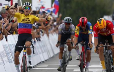 Orluis Aular, corredor venezolano del Caja Rural-RGA