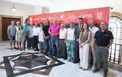 Foto de la rueda de prensa sobre la Copa Sentimiento