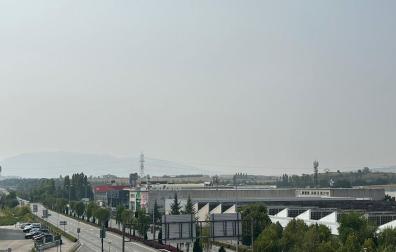 El humo de los incendios de Canadá llega a Navarra