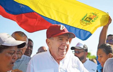 El exdiplomático Edmundo González fue el  candidato de la opositora Plataforma Unitaria Democrática el 28-J