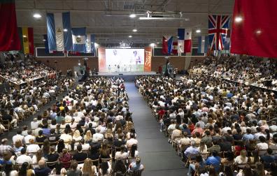 Fotos de la Jornada de Bienvenida de la Universidad de Navarra 2024.