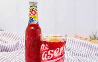 Imagen de un tinto de verano de la marca La Casera