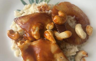 Este plato es delicioso y original.