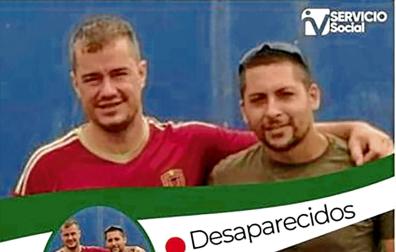 Cartel en el que se anunciaba la desaparición de Andrés Martínez Adasme y José María Basoa Valdovinos