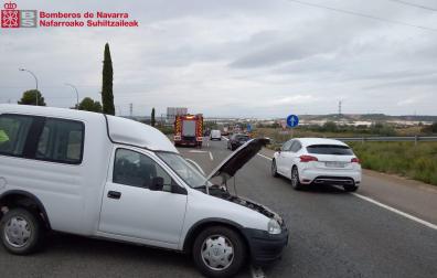 Uno de los vehículos implicados