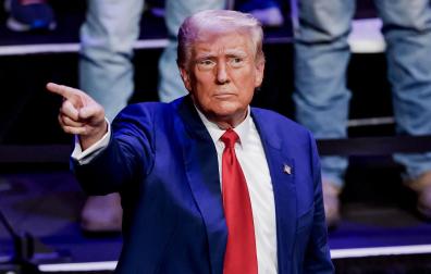 El expresidente de Estados Unidos y candidato republicano a la Casa Blanca, Donald Trump