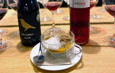 Las cazuelicas se presentarán acompañadas y maridadas con vinos de la D.O. Navarra