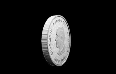 Anverso de la nueva moneda canadiense