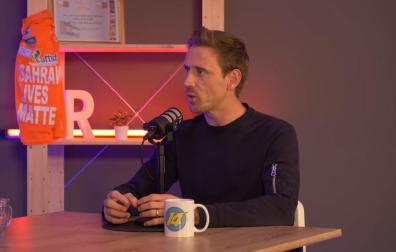 Nacho Monreal durante la entrevista en Fulanos Bastardos
