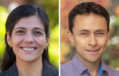 Sandra Polanía-Reyes y David Echeverry