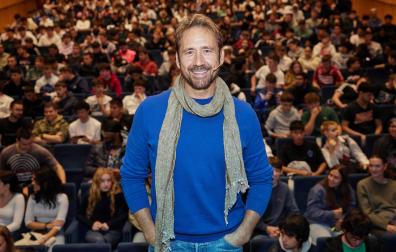 Miguel Ángel Tobías, creador del programa 'Españoles por el mundo', en Pamplona