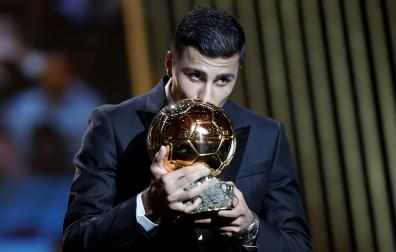 Rodrigo Hernández, jugador del Manchester City, Balón de Oro 2024