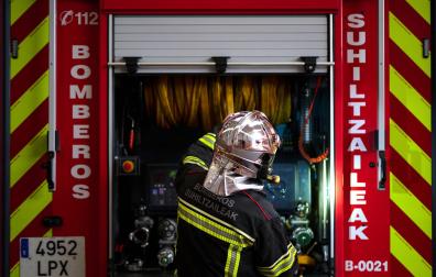 Entre los recursos que se envían desde Navarra, se encuentran efectivos de bomberos