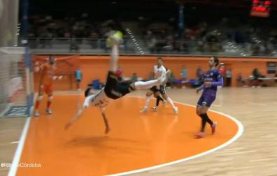 Acción acrobática de Marc Campàs, Ribera Navarra