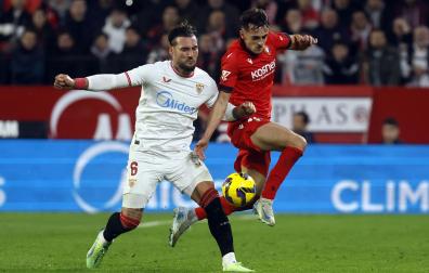 Sevilla - Osasuna de la 15ª jornada de la Liga.