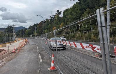 Obras en la Cuesta de Beloso