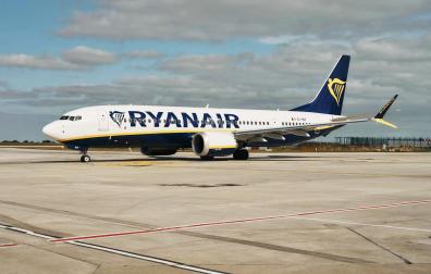 Avión de Ryanair