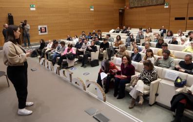 Un momento del acto que tuvo lugar en Civican