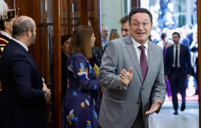 El fiscal general, Álvaro García Ortiz, a su llegada al Congreso de los Diputados con motivo de la celebración del Día de la Constitución el pasado 6 de diciembre