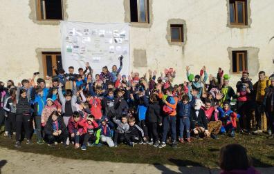 Fotos de la San Silvestre de Aezkoa 2024./