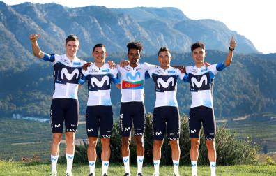 Los fichajes del Movistar: Castrillo, Aular, Tesfatsion, Cepeda y Pescador.