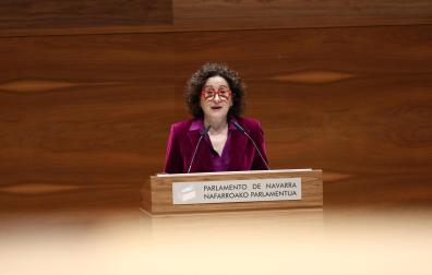 La consejera de Derechos Sociales, Economía Social y Empleo del Gobierno de Navarra, Carmen Maeztu