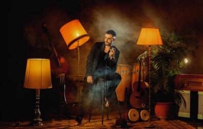 El cantante canario David Afonso en una imagen facilitada
