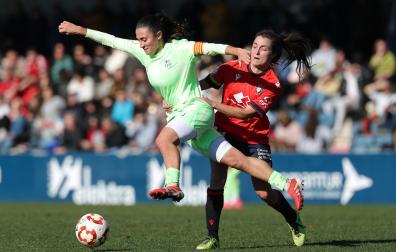 Imagen del partido entre Osasuna Femenino-Barcelona B