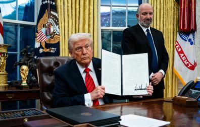 Trump, tras la firma de la orden ejecutiva