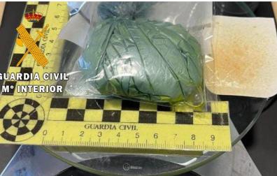 Droga incautada por la Guardia Civil