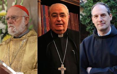 Celestino Aós, José Luis Lacunza y Francois-Xavier Bustillo