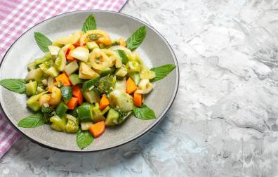 Plato de verduras