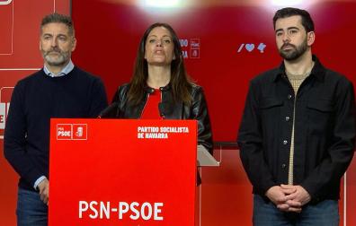 Concejales del PSN anuncian las nuevas líneas en euskera en dos escuelas infantiles de Pamplona