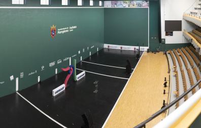 El frontón Labrit, durante el pasado Mundial sub 23 celebrado en Pamplona