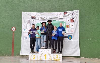 os mejores del Trail Sierra de Codés, en el podio