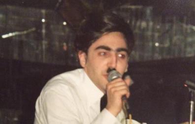 Iñaki Glutamato, en una imagen de los años 80