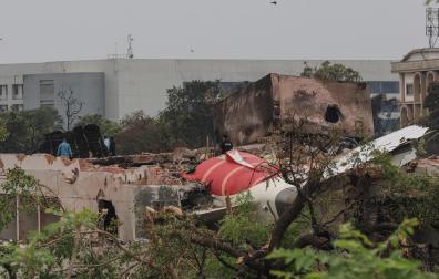Al menos 265 personas han perdido la vida en el siniestro del avión de Air India
