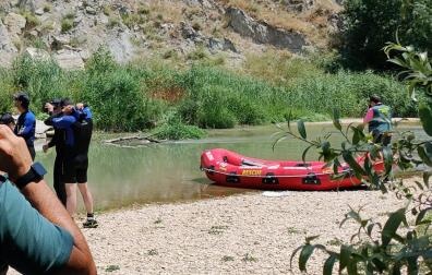 Servicios de emergencias durante las labores de búsqueda