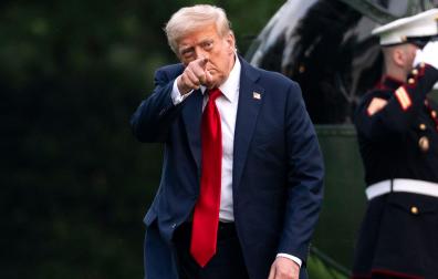 El presidente de Estados Unidos, Donald Trump